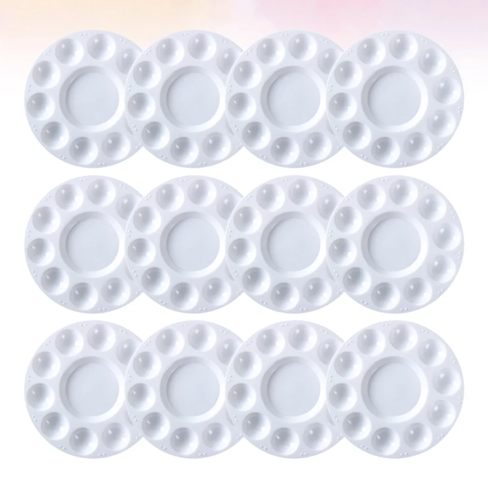 

Palette Tray Painting Mixing Watercolourwatercolorpallet Acrylic Kids Color Pallette Wetdiy Empty Holder Inkpan Plate Pallete