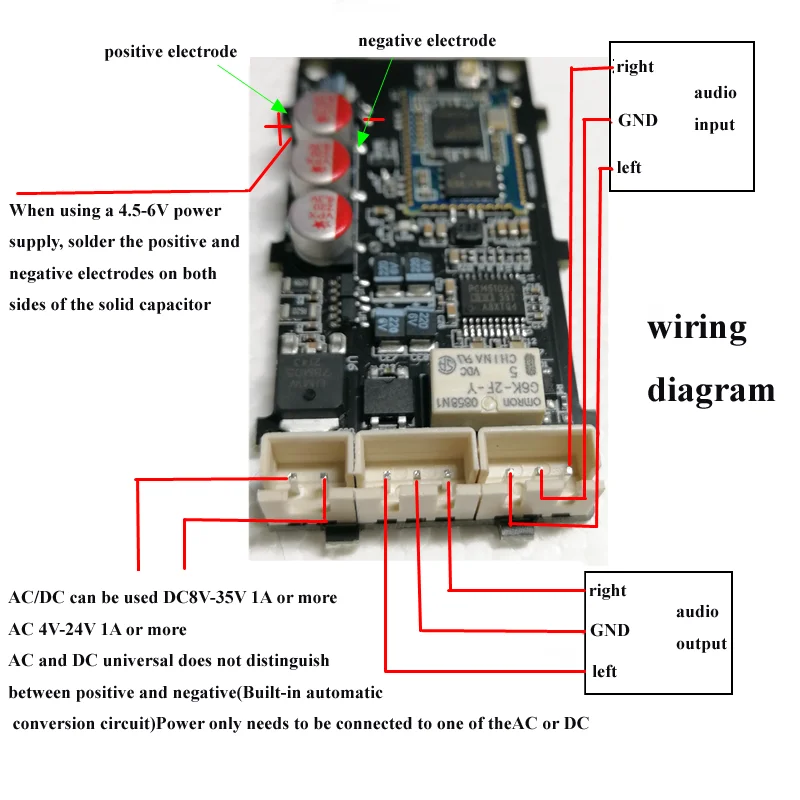 Модуль ресивера LUSYA QCC5125 Bluetooth 5.1 Φ + DSP PCM5102A DAC 32 бит 384 кГц для Hi-Fi аудиоусилителя |
