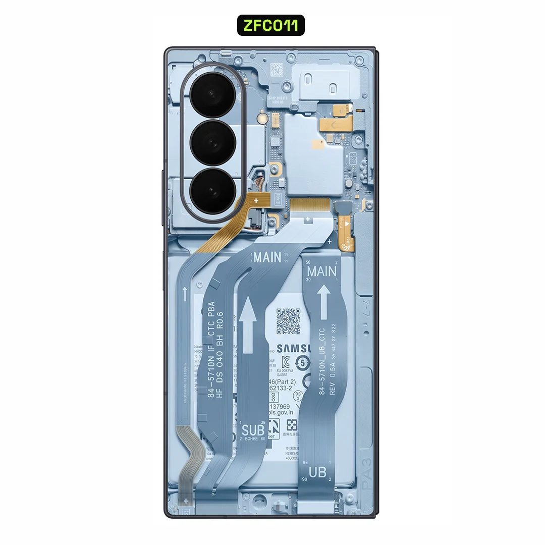 Фото Наклейка OscarSkin для Samsung Z FOLD8 Ultra 8 7 6 5 4 3, виниловая пленка-наклейка, защитная пленка для задней панели телефона, предотвращающая появление царапин. №4