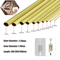 1 pcs brass tubes length 203050cm diameter 23456789101214161820mm brass tubes wall cutting tool parts