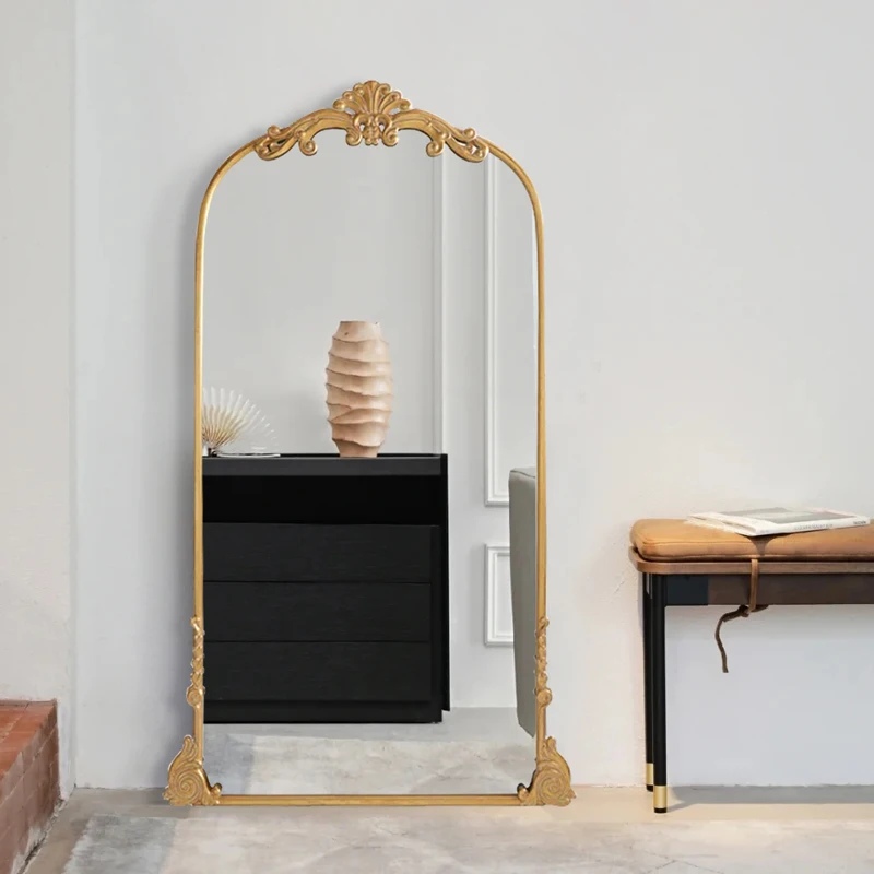 

Full Length Luxury Mirror Aesthetic Dressing Minimalist Bathroom Nordic Mirror Creative Advanced Arte De Pared House Decor