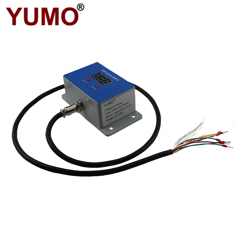 YUMO Горячий продавать USM-100-220AC Ультразвуковой датчик измерения уровня жидкости