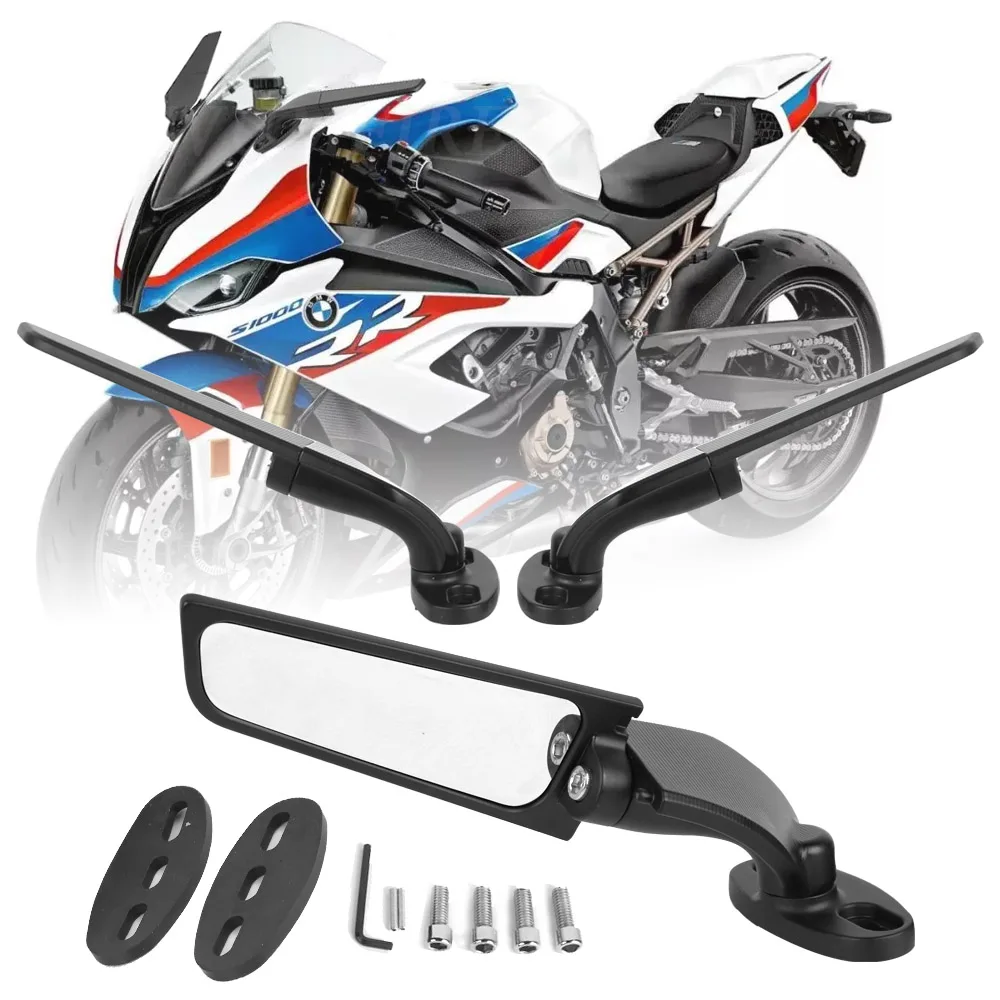 

Motorcycle Mirror Modified Wind Wing Adjustable Rotating Rearview Mirror Moto Accessories for YAMAHA YZF R1 R25 R3 R125 R15