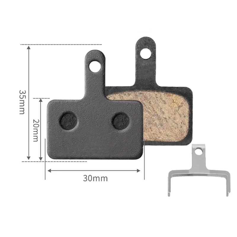 Полуметаллические тормозные колодки из смолы для велосипеда Shimano B01S M375 M395 M446 M485