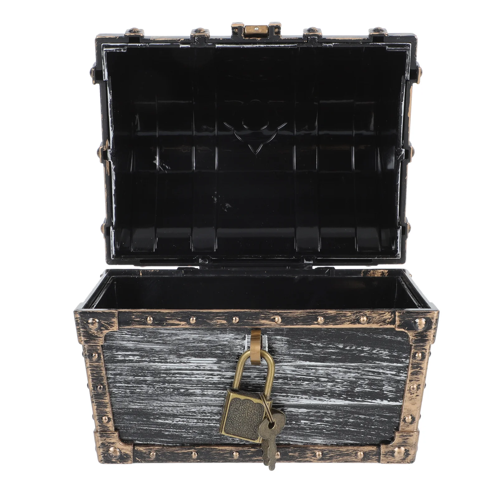 

Box Treasure Piratejewelry Storage Case Kids Toy Vintage Game Trinketgift Childrenkeepsake Necklace Packaging Birthday