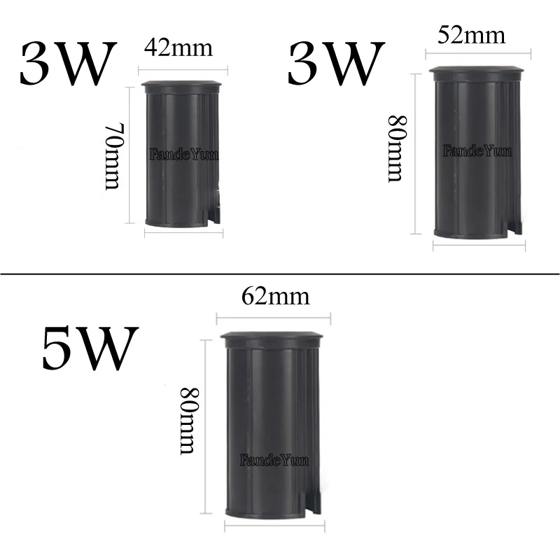 3 Вт 5 водонепроницаемый светодиодный подземный светильник для улицы наземный