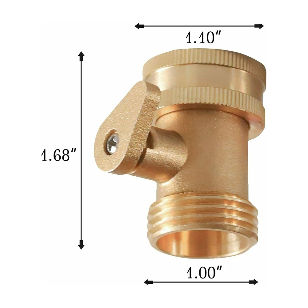 

Brand New Faucet Connector Irrigation System No Leakage Perfect Tool For Garden Sprays Rust-proof Rv Connection