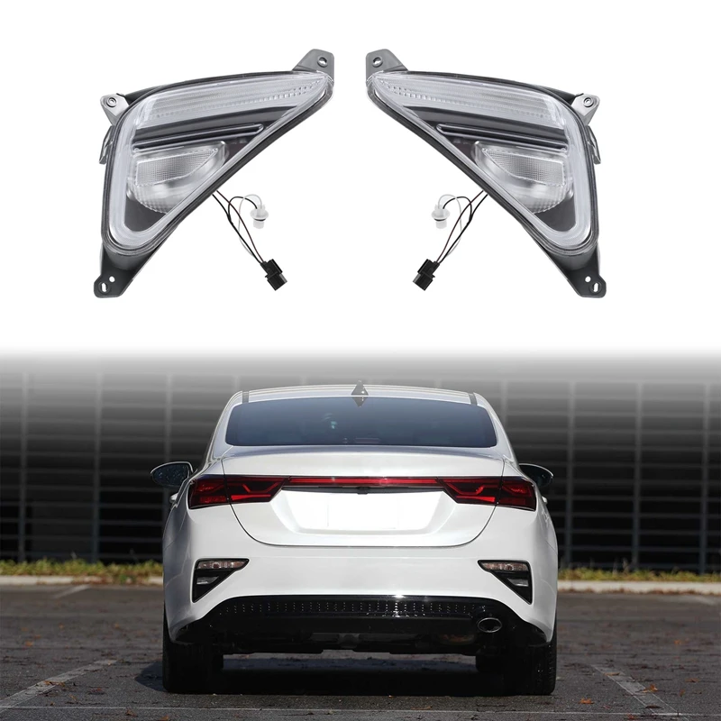 Автомобильный задний бампер противотуманный фонарь для детской парковки Kia Forte