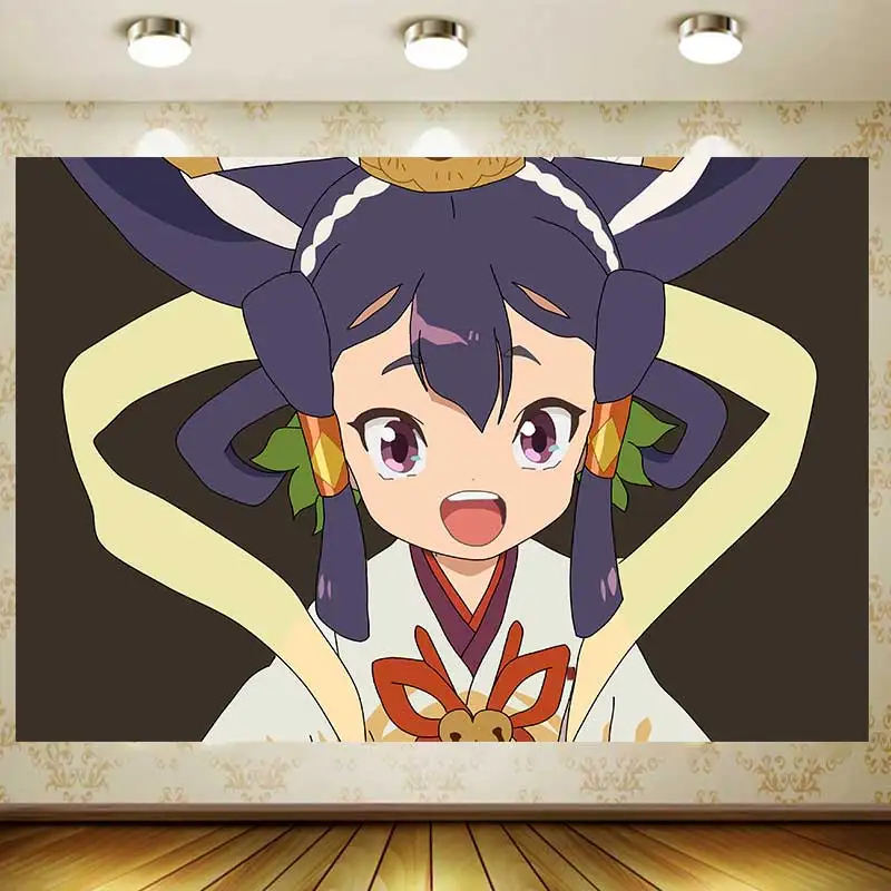 Сакуна: фон с рисом и руином для мальчика принадлежности дня рождения баннер