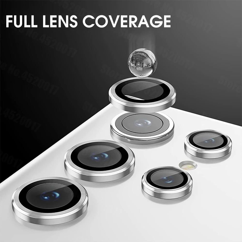 For Samsung Galaxy S22 Ultra Metal Camera Lens Screen Protector Case s22 ultra Aluminum Alloy Glass |