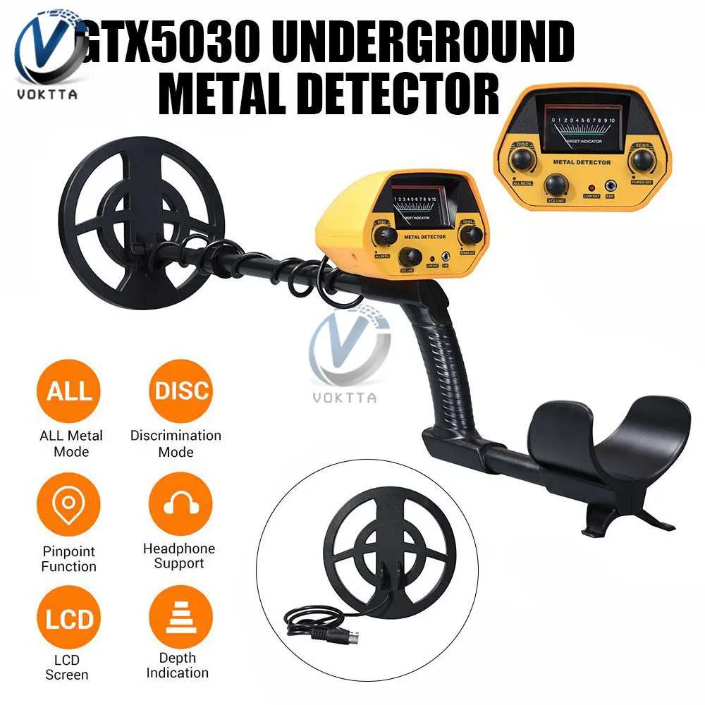 

GT6500 Metal Detector Underground Professional DepthSearch Finder Gold Detector Treasure Detecting Pinpointer Waterproof Hot