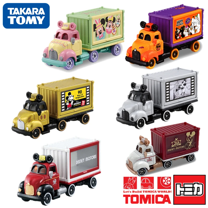 

Takara Tomy Tomica Disney Motors Dream Carry Mickey Mouse 90th 2018 Edition Halloween Easter Truck Model Diecast Toys