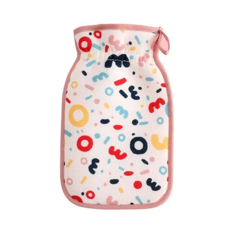 

Gloves Bathing Cleaning Gloves New Letter-printed No Pain Household Shower Towel Strong Mud Rubbing Comfortable Childrens Style