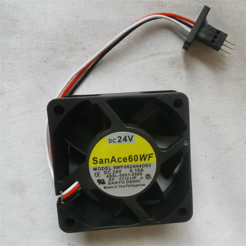 60x60x25mm 9WF0624H4D03 A90L-0001-0508 24V охлаждение 0 15A 6025 60 мм осевые вентиляторы постоянного