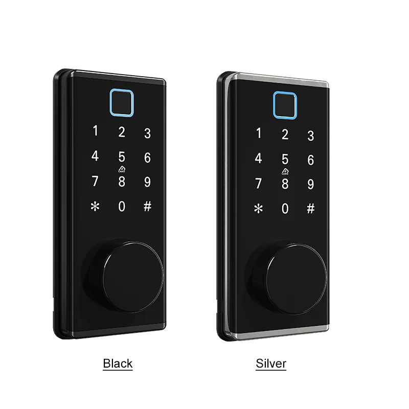 jcbl350b smart phone ttlock app control wireless bluetooth fingerprint password door lock for home airbnb office school hotel free global shipping