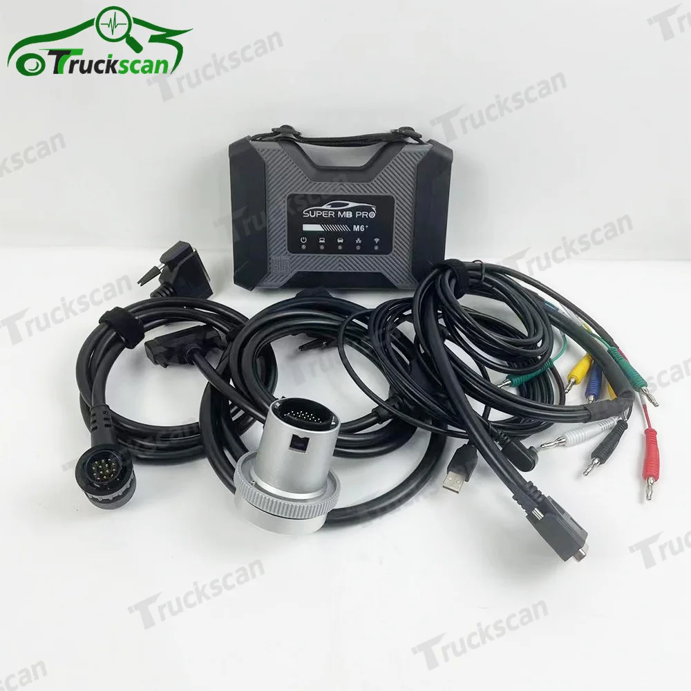 СУПЕР МБ ПРО М6+ DoIP для BW Benz Авто-грузовик Авто диагностический инструмент DTS Monaco &amp; Vediamo DAS XENTRY WIS EPC on.