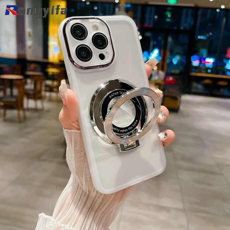 Чехол для телефона Huawei Nova Y70 Plus Y90 Y61 9 SE Honor X8 5G X6 X6S X7 X9 магнитный круглый бампер с