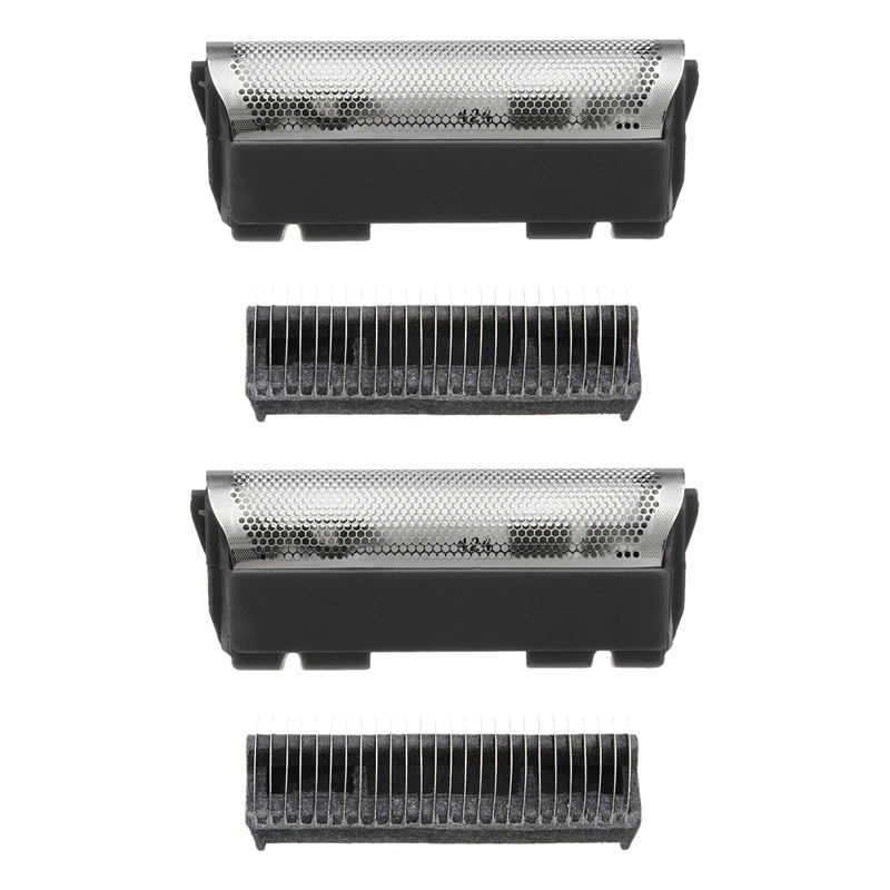 

2X Replacement Shear Foil Shear Blade Shaving Head Blades 424 For Braun 5419 5424 5469