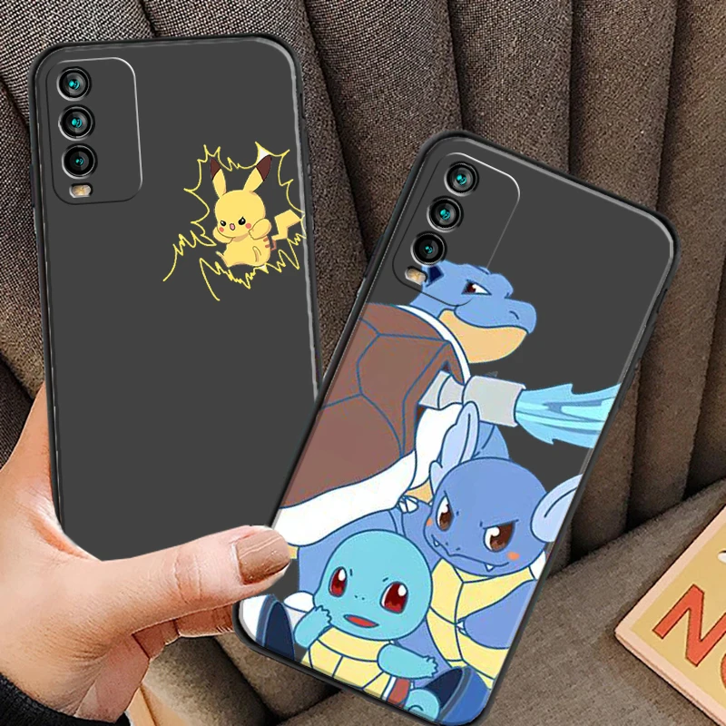 

Pikachu Pokémon Phone Cases For Xiaomi Redmi 7 7A 9 9A 9T 8A 8 2021 7 8 Pro Note 8 9 Note 9T Soft TPU Coque Back Cover