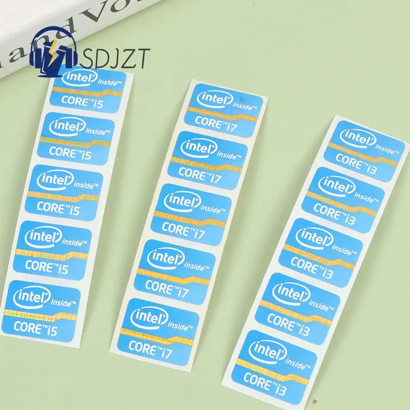 

1/5pcs for Ultrabook performance label sticker laptop logo stickers intel core four-generation core i3 i5 i7