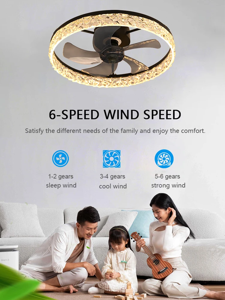 

Bесь сезон светильник вентилятора LED, ресторан спальни, мода и простота