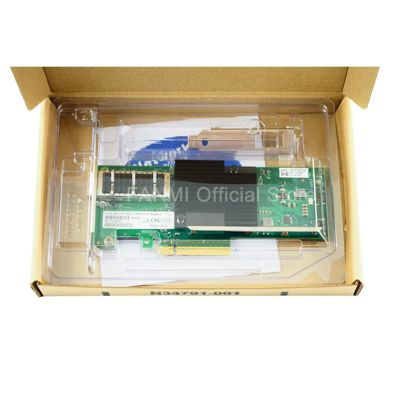Набор микросхем Intel XL710 PCIe 3 0 X8 QSFP + 40G Однопортовый сетевой Card-XL710-QDA1 - купить по