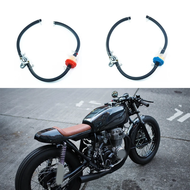 

Motorcycle Moped Scooter Fuel Filter ATV-Gasoline Tube with Oil Pipe