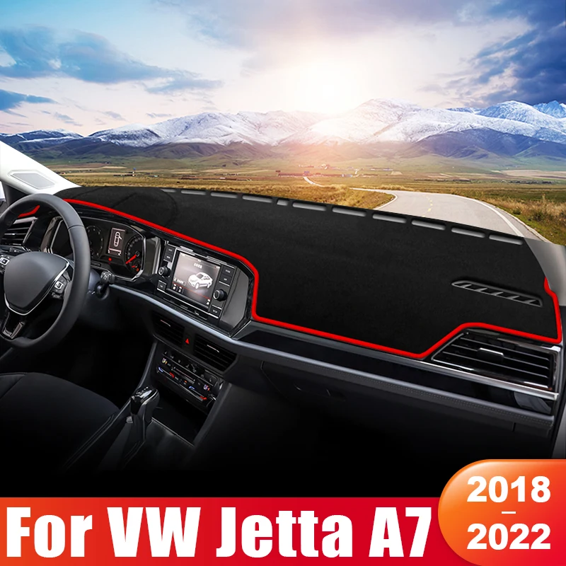 

Солнцезащитный козырек для приборной панели автомобиля Volkswagen, VW Jetta MK7, A7, 2018, 2019, 2020, 2021, 2022, Jetta 7, аксессуары для панели приборов
