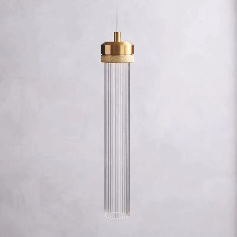 Светодиодные винтажные потолочные подвесные светильники скандинавское стекло