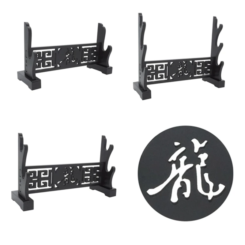 Бархатная Подставка для меча, стойка для защиты, катана, Genji, японское лезвие самурая, Гладиатор, темплар, средневековая подставка, китайский дракон