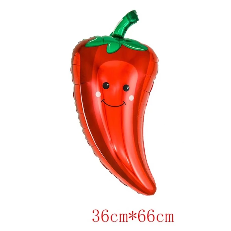 

Шарик из алюминиевой пленки в форме овоща Danuyli