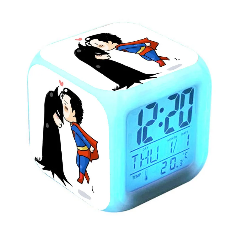 Светильник Ниме DC светлый Бэтмен Брюс Уэйн цветные прекрасные Меняющие цвет Дети