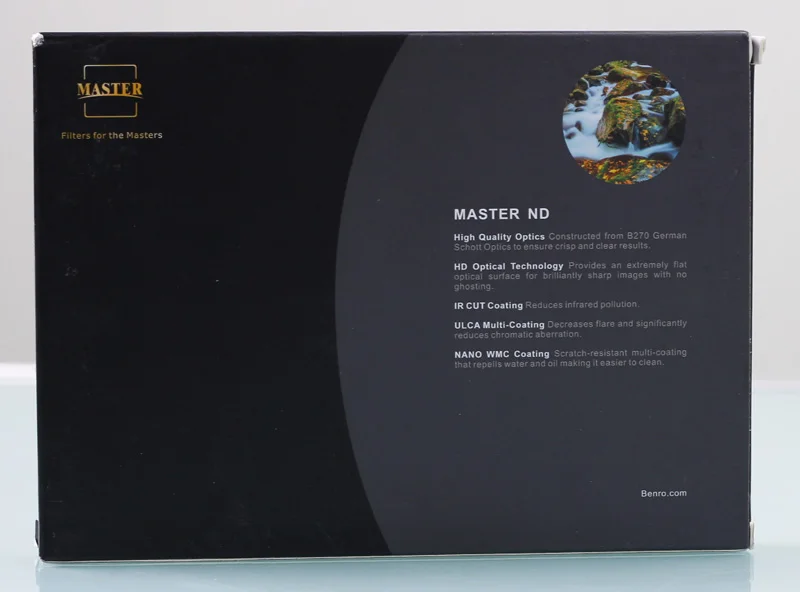 Benro Master 100X100mm нейтральная плотность ND 16 64 256 1000 Квадратный фильтр 1 8 3 0 Оптический