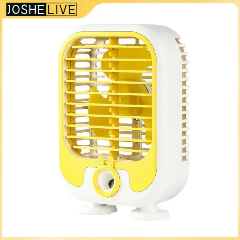 

Water Cooling Fan Can Be Added Usb Mini Charging Fan Portable Air Cooler Three-speed Adjustable Silent Cooling Fan Desktop Fan