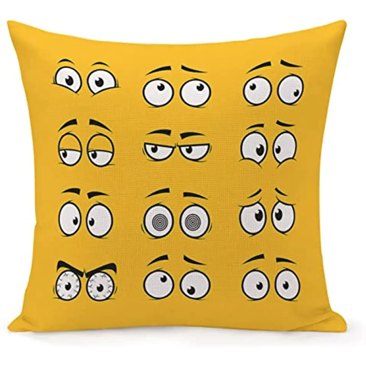 

Cute Dog Pillowcases for Pillows Funny Pet Yellow Orange Pillow Case Sofa Bed Home Decor 45X45 Pillow Cover Room Aesthetics