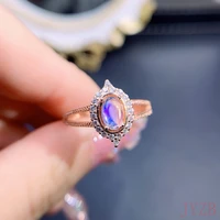moonstone sterling silver light luxury retro fantasy ring female bestie birthday gift ring fashion 46mm