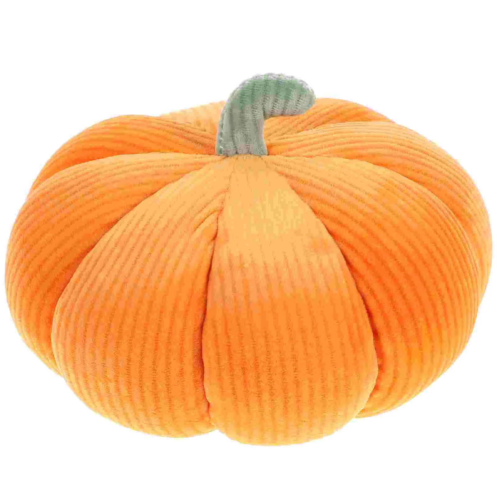 

15CM Creative Pillow Simulation Pumpkin Plush Toy Lumber Pillow PP Cotton Stuffed Cushion Desktop Adornment for Home Office