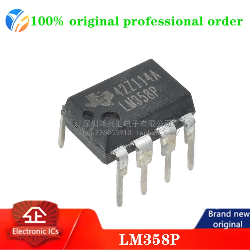 

（10pcs）100% original LM358P Op Amp Dual GP ±16V/32V 8-Pin PDIP Tube