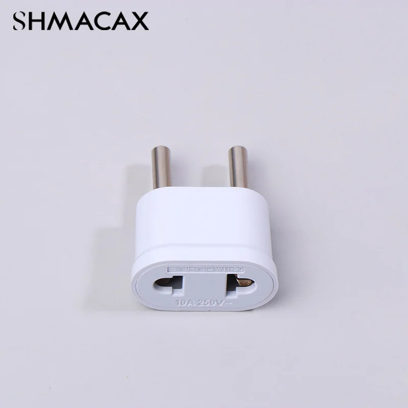 Дорожная штепсельная вилка маленькая Европейская стандартная стандарта США