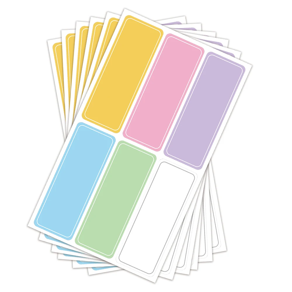 Яркие чистые этикетки с названием наклейки для кухни ярлыки бутылок категорий