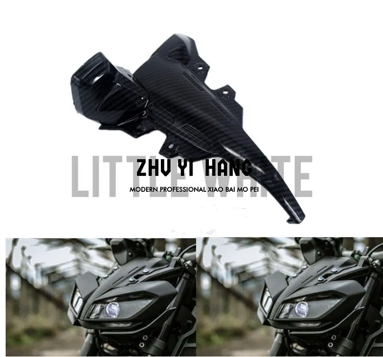 

Обтекатель для передней фары мотоцикла из углеродного волокна, подходит для Yamaha MT-09 MT09 FZ09 2017-2019