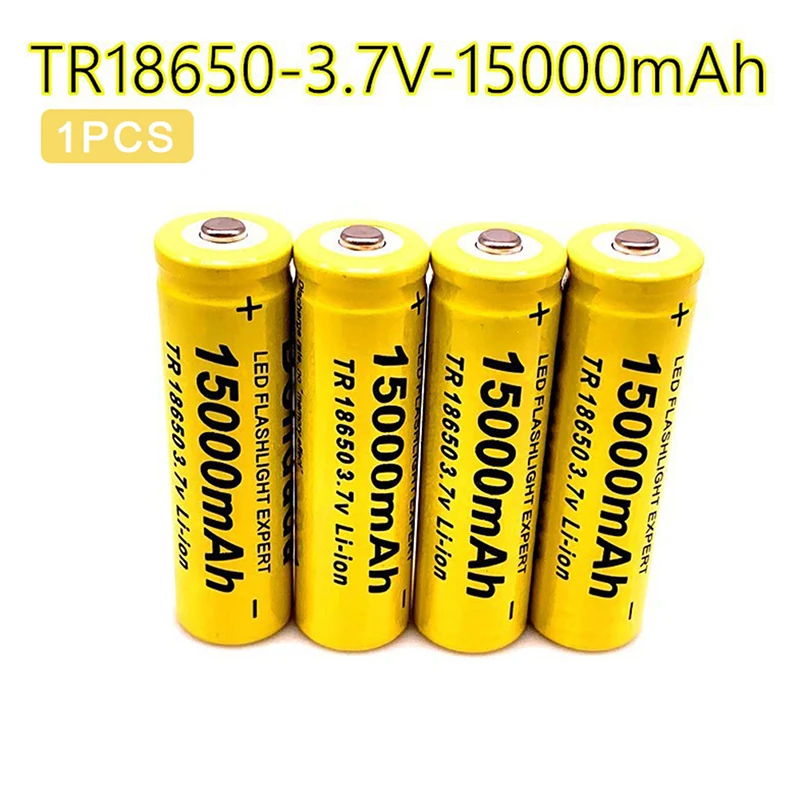 

Литий-ионная аккумуляторная батарея для фонарика, 3,7 в, 18650, 15000 мАч