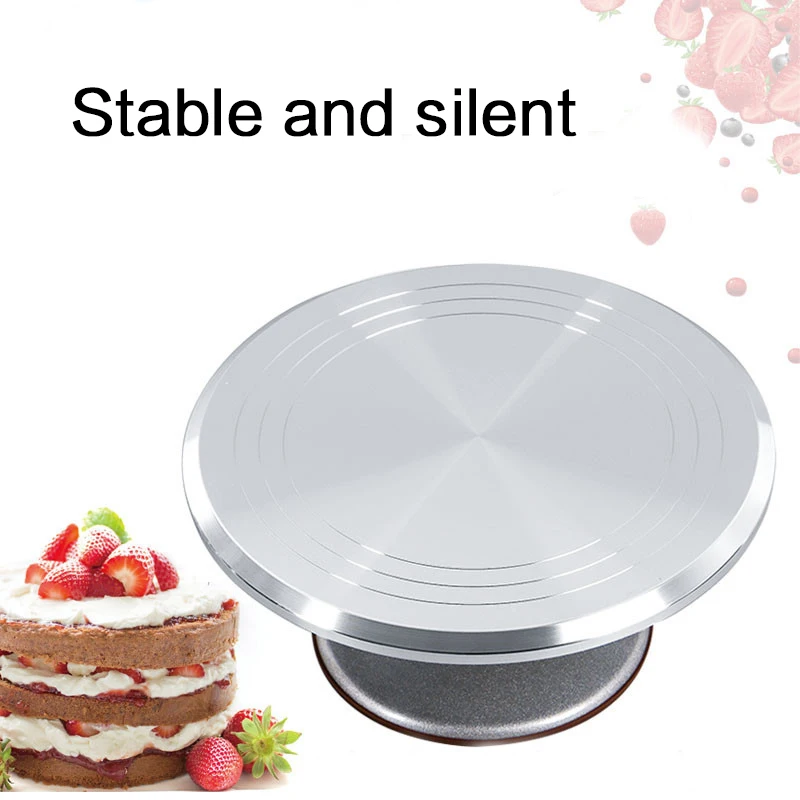

High quality cake rack craft turntable platform cake turntable rotating cake baking decoration nozzle spatula cake stand