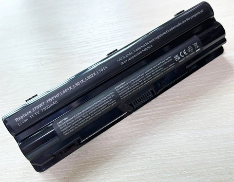 батарея ноутбука клеток 7800mAh 9 для Делл XPS L401x L501x L502x L701x L702x L721x J70W7 JWPHF R795X WHXY3 R4CN5