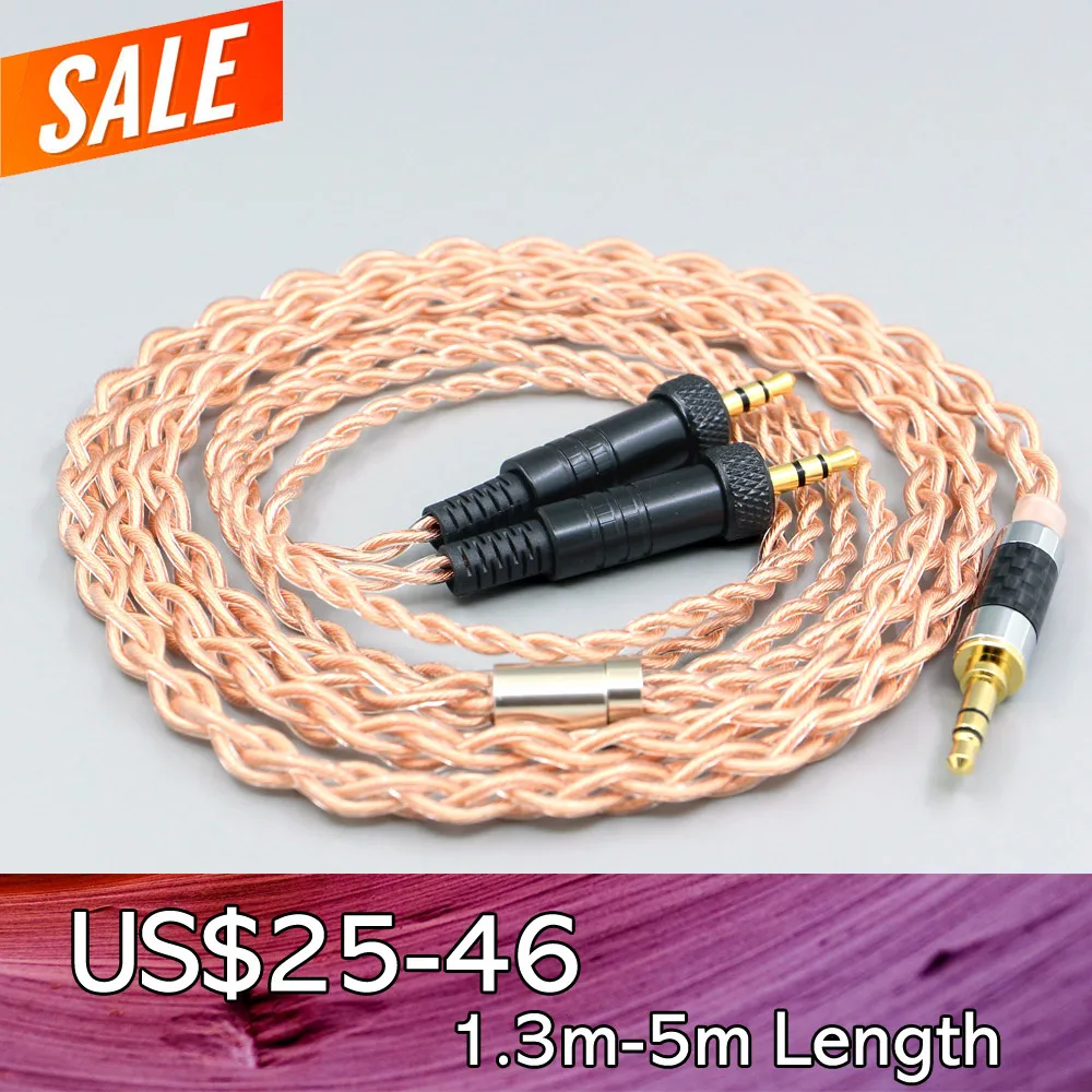 

4 Core 1.7mm Litz HiFi-OFC Earphone Braided Cable For Sony MDR-Z1R MDR-Z7 MDR-Z7M2 With Screw To Fix Headphone LN008092