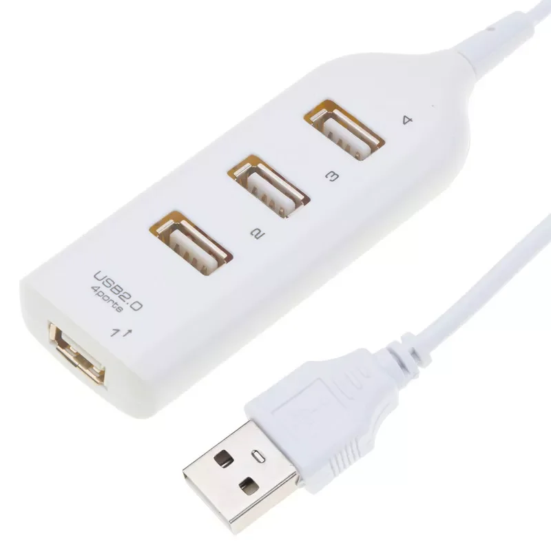 

Mini USB Hub 2.0 Multi-USB High Speed Hub Splitter 4-Port USB Hub Adapter for PC Notebook Laptop Receiver Computer Accessories 2