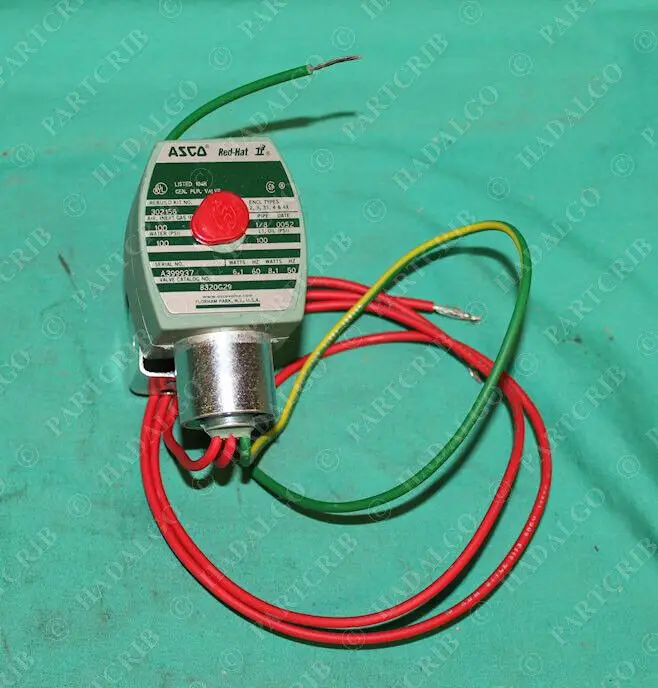 

Asco 8320G29 Solenoid Valve Red-Hat 302156 1/8" 100psi