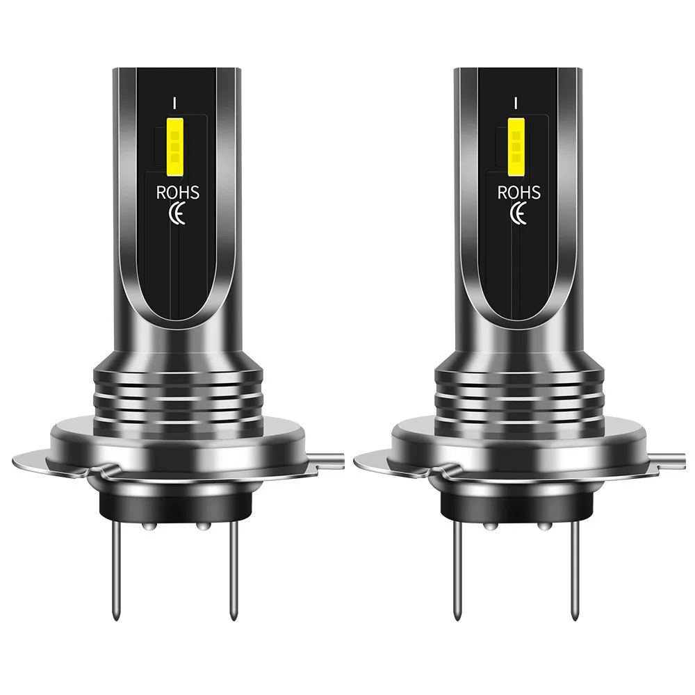 

2Pcs Super Bright H4 H7 Led Bulb Car Headlight H1 H3 H6 H10 H11 Auto Fog Lamps 9005 9006 HB3 HB4 Light 80W 1860 led
