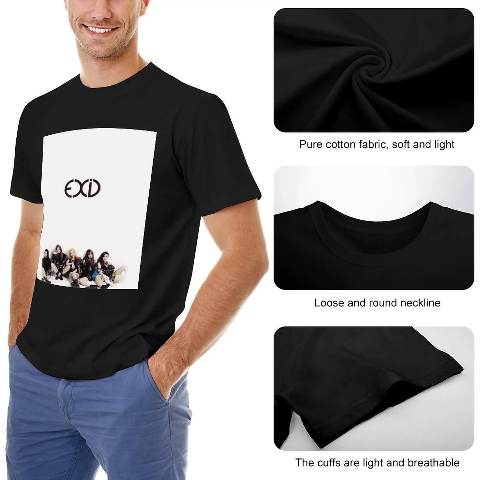 Футболка EXID-AH YEAH для мальчиков с животным принтом футболка короткими рукавами