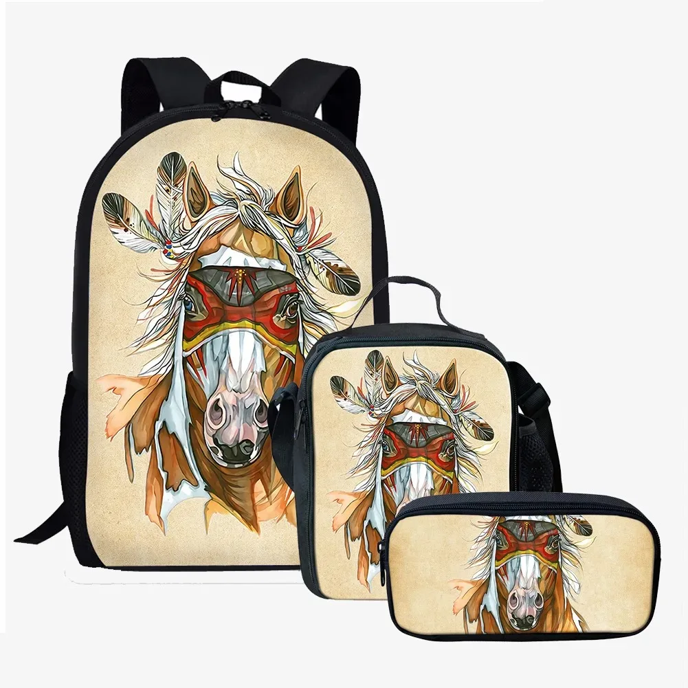 Популярная мочка Harajuku с 3D животным принтом Mochilas Escolares Estudante ноутбук Mochila сумка для